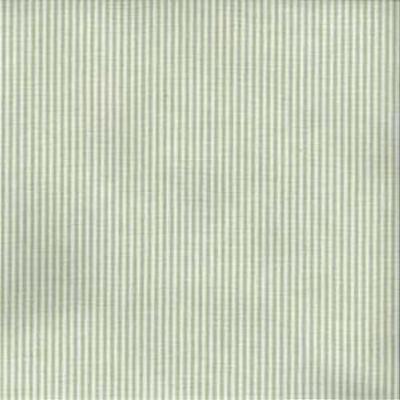 Norbar Boaz Celery 0033 Boaz Green Drapery-Upholstery Cotton Cotton Fire Rated Fabric Striped Textures Small Striped  Striped  Ticking  Fabric