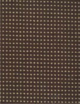 Norbar Chesny Chocolate Champion Brown Drapery-Upholstery Rayon  Blend Small Check  Check  Fabric
