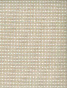 Norbar Chesny Cream Champion Beige Drapery-Upholstery Rayon  Blend Small Check  Check  Fabric