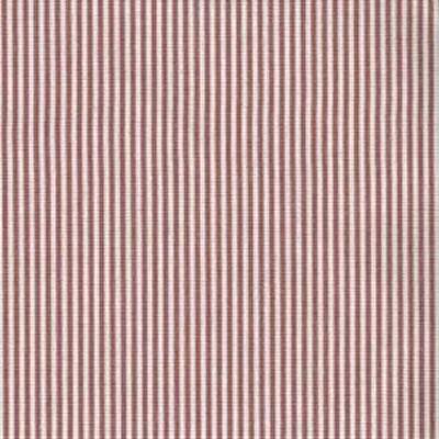 Norbar Diablo Red 311 Boaz Red Drapery-Upholstery Cotton Cotton Fire Rated Fabric Striped Textures Small Striped  Striped  Ticking  Fabric