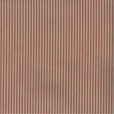 Norbar Diablo Vintage Red 349 Boaz Red Drapery-Upholstery Cotton Cotton Fire Rated Fabric Striped Textures Small Striped  Striped  Ticking  Fabric
