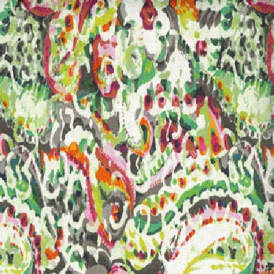Norbar Filmore Paint COLORBOOK Multipurpose POLYESTER  Blend Fire Rated Fabric Abstract  CA 117  Modern Paisley Fabric