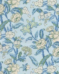 Flora Blue Kiwi by  Premier Prints 