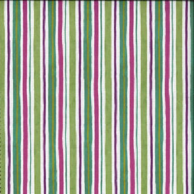 Norbar Island Festive 26 COLORBOOK Multipurpose POLYESTER  Blend Fire Rated Fabric Medium Duty Striped  Fabric