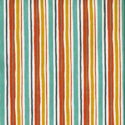 Norbar Island Tropic 36 COLORBOOK Multipurpose POLYESTER  Blend Fire Rated Fabric Medium Duty Striped  Fabric