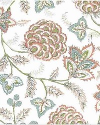 Malaysia Coral Aqua by  Premier Prints 