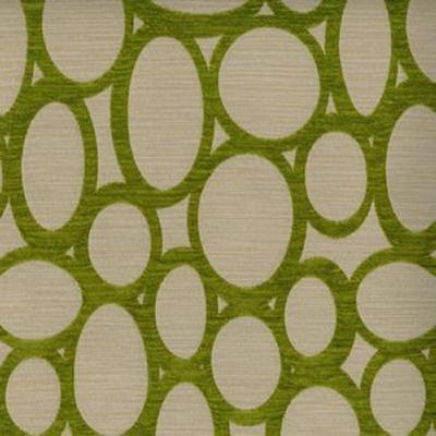Norbar Rhodes Citrus 50 essence Green Upholstery Polyacrylic  Blend Patterned Chenille  Circles and Swirls Medium Duty Fabric
