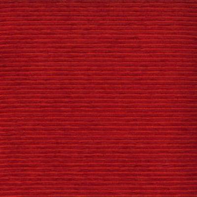 Norbar Rolex Scarlet 32 essence Red Upholstery POLYACRYLIC  Blend Solid Color Chenille  Medium Duty Ribbed Striped  Fabric