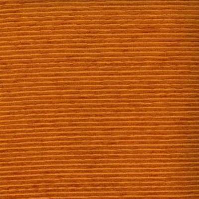 Norbar Rolex Tropic 25 essence Orange Upholstery POLYACRYLIC  Blend Solid Color Chenille  Medium Duty Ribbed Striped  Fabric