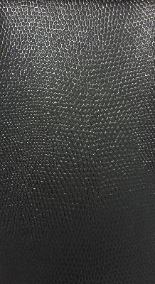 Norbar Serpico Ebony Encino Black Upholstery 100%  Blend Fire Rated Fabric Animal Print  Animal Skin  NFPA 260  Animal Vinyl  Leather Look Vinyl Fabric