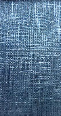 Norbar Simone Iris Encino Blue Upholstery 100%  Blend Fire Rated Fabric Solid Faux Leather NFPA 260  Solid Blue  Leather Look Vinyl Fabric