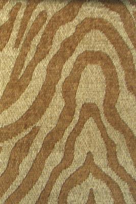 Norbar Tiger Auburn Zambia Brown Multipurpose Rayon  Blend Fire Rated Fabric