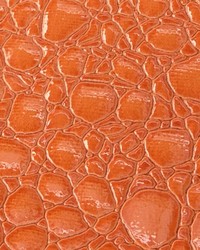 Croco Leather Orange by   