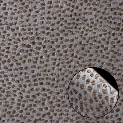 Novel Camille Pecan 39125 in Escape Upholstery Wovens Brown Upholstery Polyester  Blend Fire Rated Fabric Patterned Chenille  Fire Retardant Upholstery  Polka Dot  Escape Upholstery Wovens  Fabric