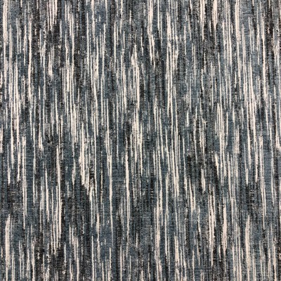 Novel Jolie Steel Blue 39087 in Escape Upholstery Wovens Grey Upholstery COTTON  Blend Fire Rated Fabric Patterned Chenille  Fire Retardant Velvet and Chenille  Escape Upholstery Wovens  Fabric