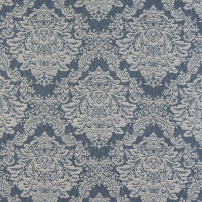 Novel Moray Denim 40044 in ELWIN LUXURY EMBROIDERIES Blue Multipurpose Polyester  Blend Elwin Luxury Embroideries Damask Medallion   Fabric