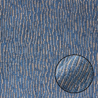 Novel Ruth Harbor 39093 in Escape Upholstery Wovens Blue Upholstery Viscose  Blend Fire Rated Fabric Patterned Chenille  Abstract  Escape Upholstery Wovens  Fabric