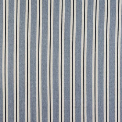 Novel Valleta Denim 40045 in ELWIN LUXURY EMBROIDERIES Blue Multipurpose Cotton  Blend Elwin Luxury Embroideries Small Striped  Striped   Fabric