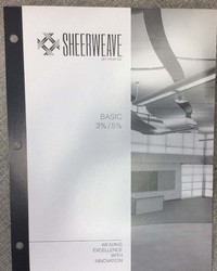 Sheerweave Basic Sample Card by   
