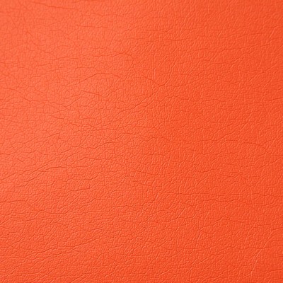 Pindler and Pindler 5454 Supple Tigerlily in Nuleather Orange Upholstery 100%  Blend Fire Rated Fabric High Wear Commercial Upholstery Solid Faux Leather Flame Retardant Vinyl  Solid Color Vinyl Leather Look Vinyl  Fabric