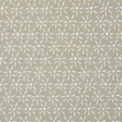Pindler and Pindler 6534 Newport Flax in sunbelievable Beige Upholstery SOLUTION  Blend Fire Rated Fabric Small Print Floral  Floral Outdoor   Fabric