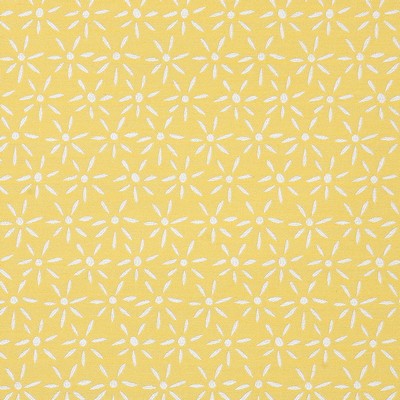Pindler and Pindler 6534 Newport Sunshine in sunbelievable Yellow Upholstery SOLUTION  Blend Fire Rated Fabric Small Print Floral  Floral Outdoor   Fabric