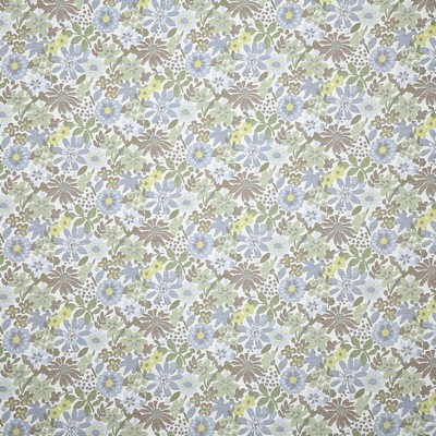 Pindler and Pindler 6536 Flowerfield Haze in sunbelievable Blue Upholstery SOLUTION  Blend Fire Rated Fabric Medium Print Floral  Floral Outdoor   Fabric