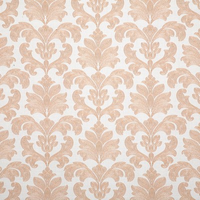 Pindler and Pindler 6538 Richfield Papaya in sunbelievable Orange Upholstery SOLUTION  Blend Fire Rated Fabric Modern Contemporary Damask  Floral Outdoor   Fabric