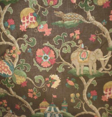 elephants,monkeys,elephant fabric,monkey fabric,safari fabric,discount fabric,discount fabrics,p kaufmann,p kaufmann fabric