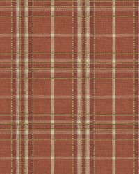 Malcom Plaid Cinnabar by   