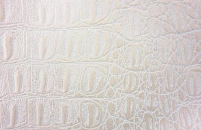 Gator Pearl in New Plastex Beige Upholstery and  Blend Animal Skin  Discount Vinyls  Fabric