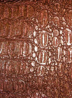 Metallic Gator Garnet in New Plastex Red Upholstery and  Blend Animal Skin  Discount Vinyls  Fabric