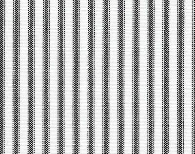 Premier Prints Classic Black in Premier Prints - Cotton Prints Black 7  Blend Ticking Stripe  Striped Textures Small Striped  Striped  Ticking   Fabric