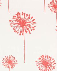 Dandelion White Coral by  Premier Prints 