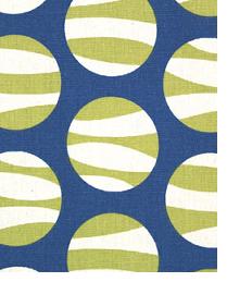 Premier Prints Dena Ultramarine Natural Fabric
