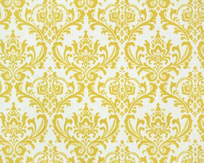 Premier Prints Madison Sun in Premier Prints - Cotton Prints Yellow Drapery 7  Blend Modern Contemporary Damask   Fabric