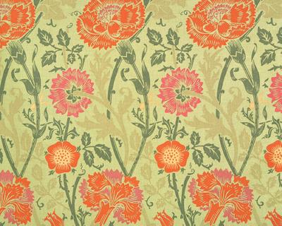 Premier Prints Mingei Beachwood in Premier Prints - Cotton Prints Orange 7  Blend Medium Print Floral  Floral Quilting   Fabric