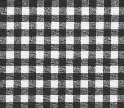 Premier Prints Newton Black in Premier Prints - Cotton Prints Black Multipurpose 7  Blend Gingham Check  Plaid and Tartan Small Scale Plaid   Fabric