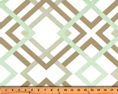Premier Prints Winston Artichoke in 2015 new Green Drapery-Upholstery cotton  Blend Contemporary Diamond  Geometric   Fabric