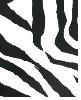 Premier Prints Zebra Black White