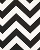 Premier Prints Zig Zag Black