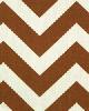 Premier Prints Zig Zag Village Rust Natural