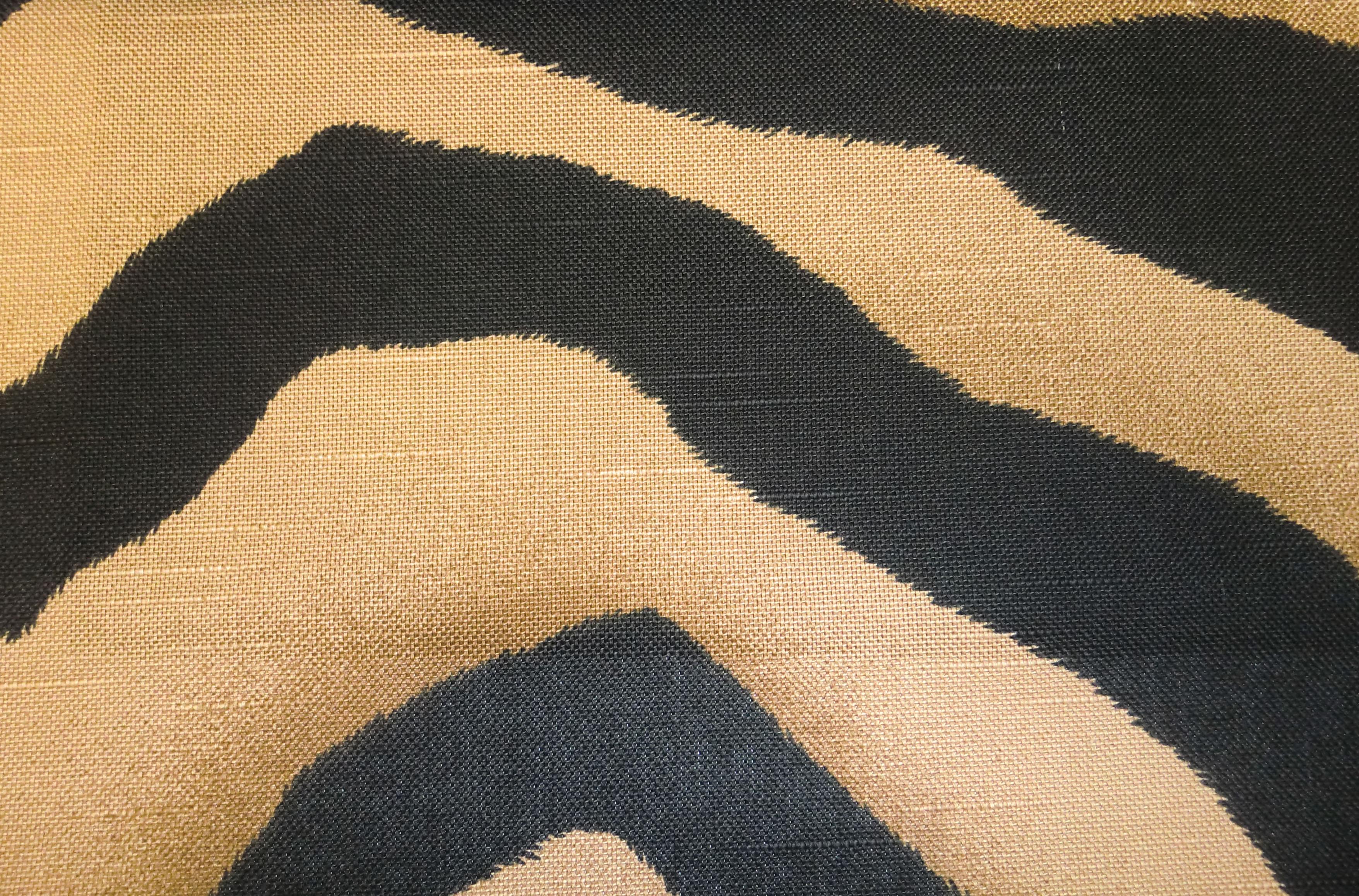 Ralph Lauren Chappell Zebra Tan Fabric
