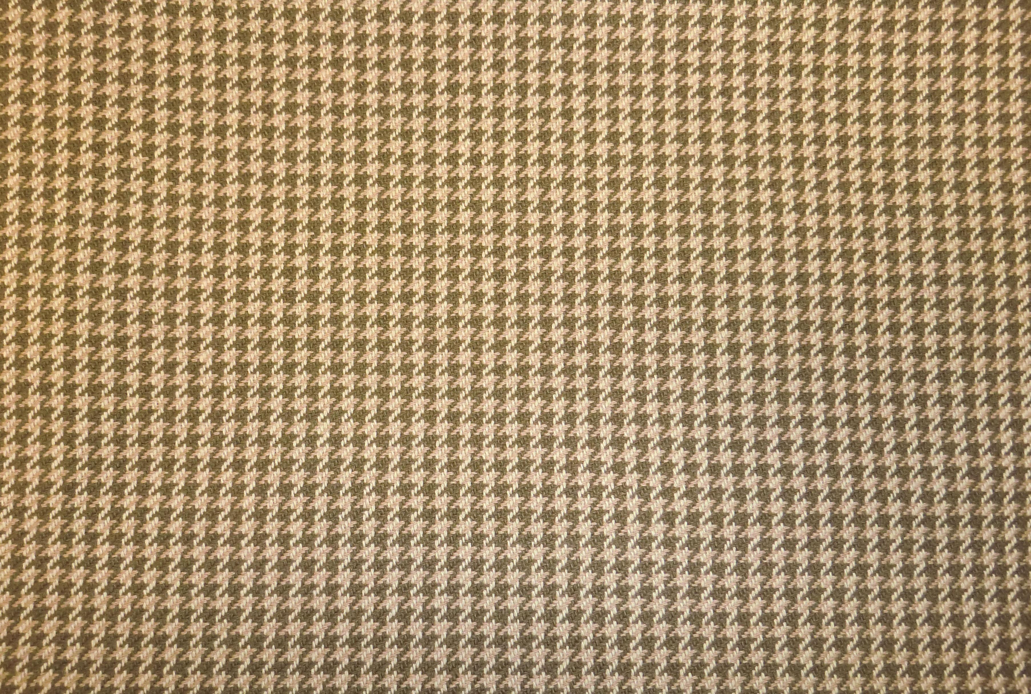 Ralph Lauren Chesterfield Houndstooth Chestnut Fabric