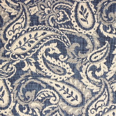 Richloom Ayideal Nautical in Charleston Solution  Blend Floral Outdoor  Classic Paisley   Fabric