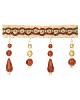 Robert Allen Trim Classic Bead Fringe Crimson