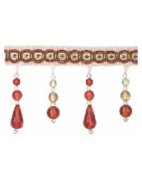 Classic Bead Fringe Geranium by   