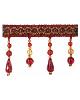 Robert Allen Trim Classic Bead Fringe Sangria