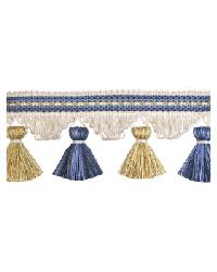 Classic Tassel Fringe Cornflower by   