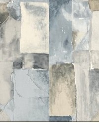 Artesia Vista Blue by  Roth and Tompkins Textiles 